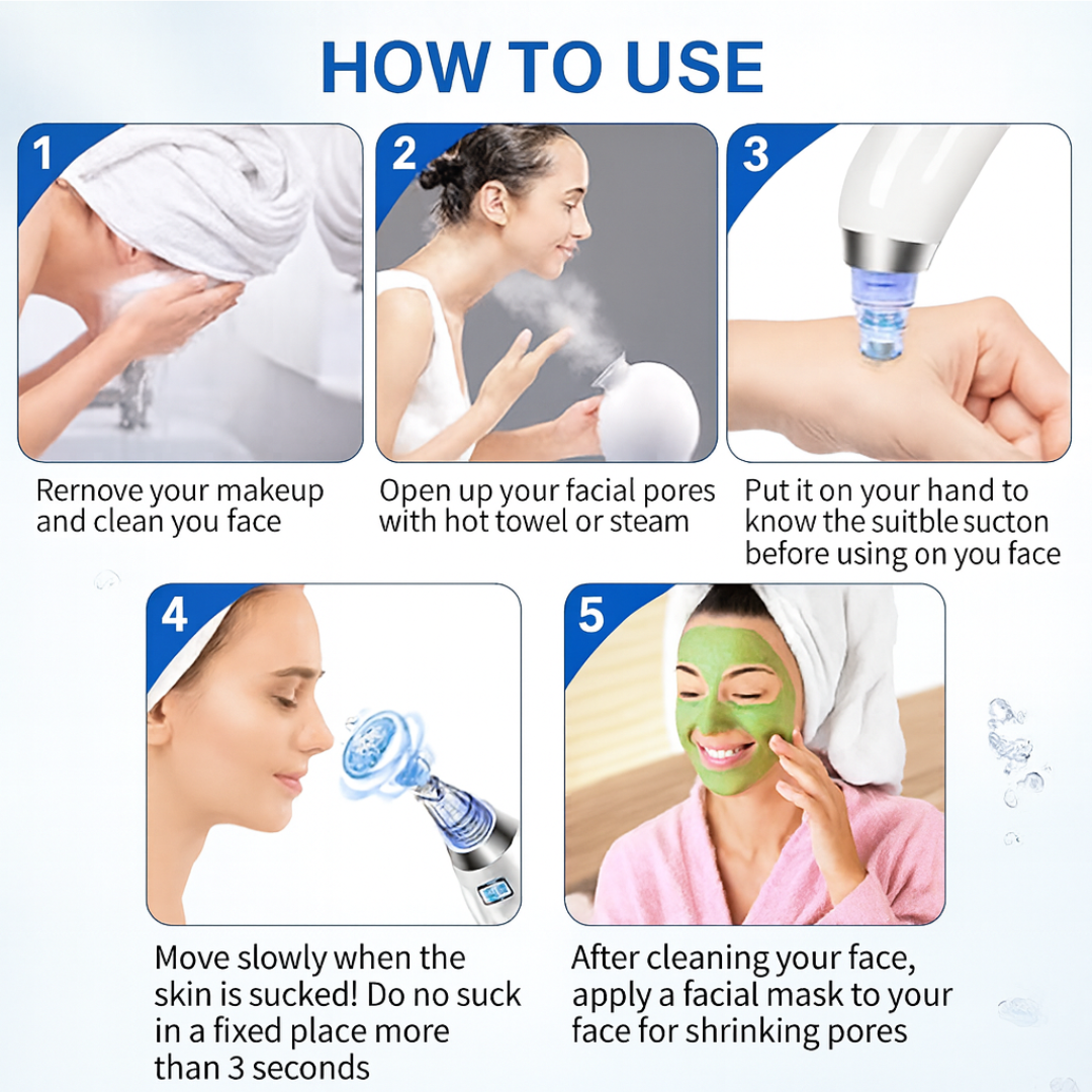 Multi-Functional Blackhead Whitehead Remover